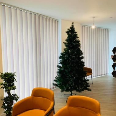 window vertical blinds for office in dubai